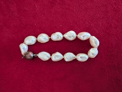 Bracelet de perles - Longueur 18,5 cm