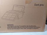 cardboard box with instructions on how to use a recliner
