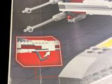 a box with a lego star wars set in it