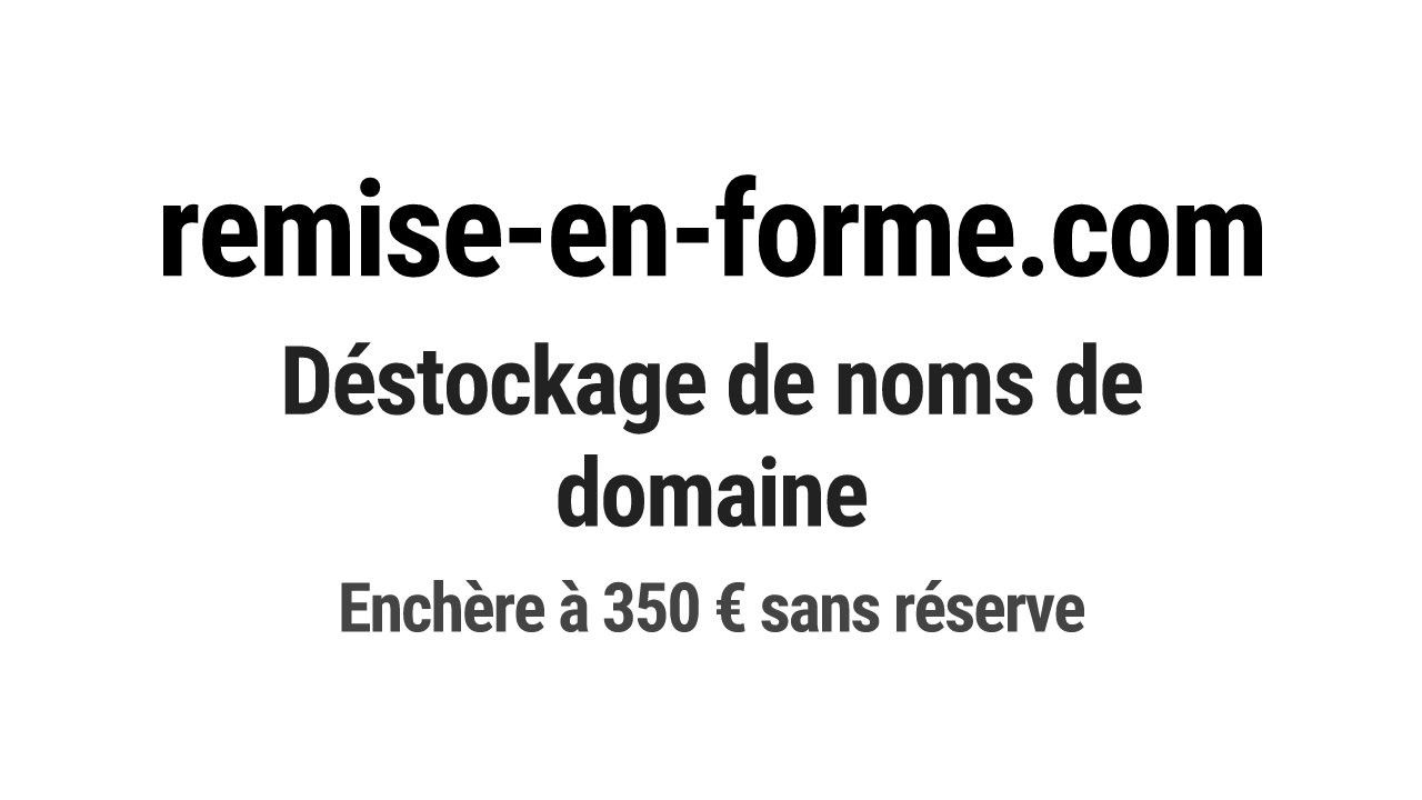 Destockage & Invendus