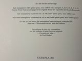 a close up of a page of a book with a picture on it