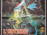 a movie poster for the release of the film ' loussee sous la mer '