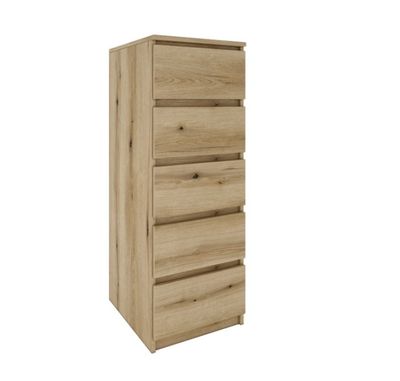 Commode moderne 5 tiroirs - VENICE - Design minimaliste coul…