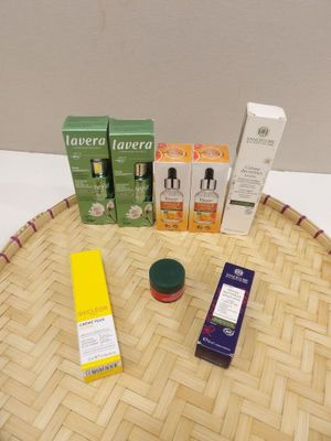 many different types of skin care products on the table