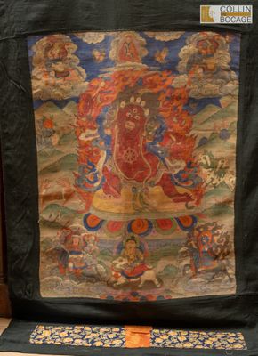 une photo d'une peinture exposée dans un musée