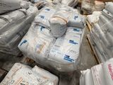 a large amount of bags and boxes in a warehouse