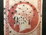 un timbre sur lequel figure la tête d'une femme