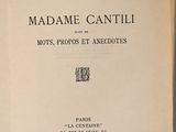 an open book with a black and white title on it