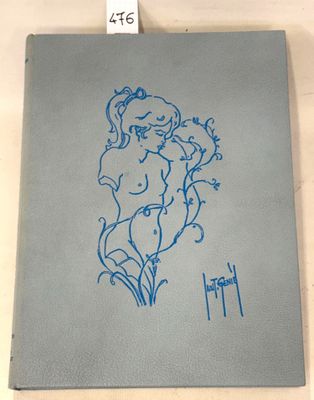 an image of a book with a drawing of a woman on it