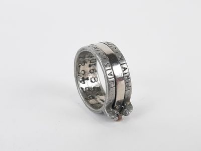 Curiosité, bague-anneau solaire ou anneau de paysan ou encor…