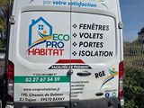 a van that is parked on the side of the road