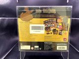 the back cover of a game case with a picture of a teddy bear on it