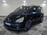 a picture of a small black van parked in a garage