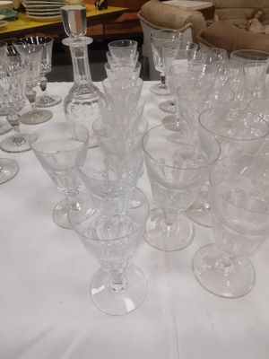 BACCARAT Partie de service en cristal de Baccarat modèle Mis…