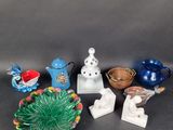 a lot of different items that are sitting on a table