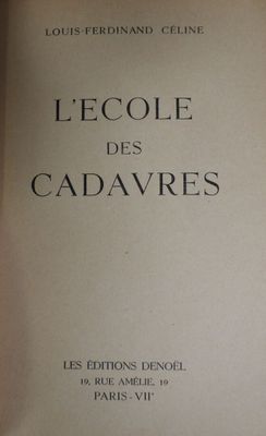 un livre ouvert avec un titre en noir et blanc