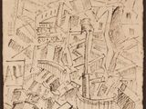an image of a drawing of a city with lots of buildings