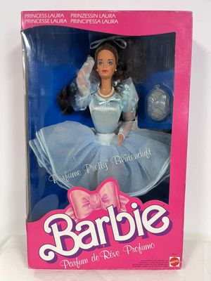 MATTEL – BARBIE Parfum Pretty (Parfum de rêve) . Elle est brune en ten - Photo 1