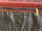 a close up of a bag with a zipper on it