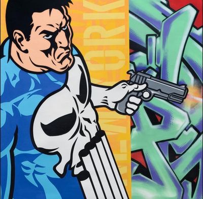 SEEN (NÉ EN 1961) The Punisher, 2016 (Série Super-Héro)