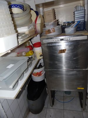 an image of a kitchen with a dishwasher in it