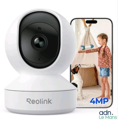 an image of a baby monitor with a kid playing with a dog