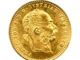 l'image d'une pièce d'or sur laquelle figure le portrait d'un homme