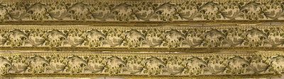an image of a close up of a wall with decorative designs