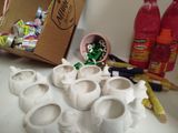 a lot of items that are sitting on a table