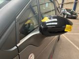 an image of a side view mirror of a car