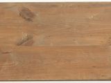a wooden cutting board on a stand on a white surface