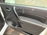 a car door handle and door handle in the door of a car