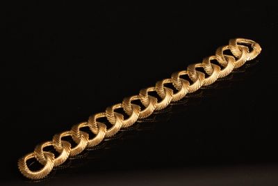 *VAN CLEEF & ARPELS Bracelet en or jaune 750°/00 , formé de … - Photo 1