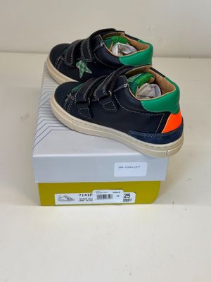 Paire DE Chaussures Enfant Franco Romagnoli Texano Blu Taill…