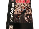 the video game resident evil is on display on a white surface