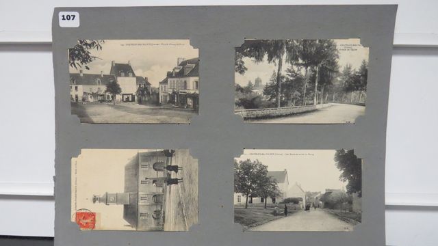 Châtelus-Malvaleix : Lot de 8cpa de l’Editeur HM. TBE.