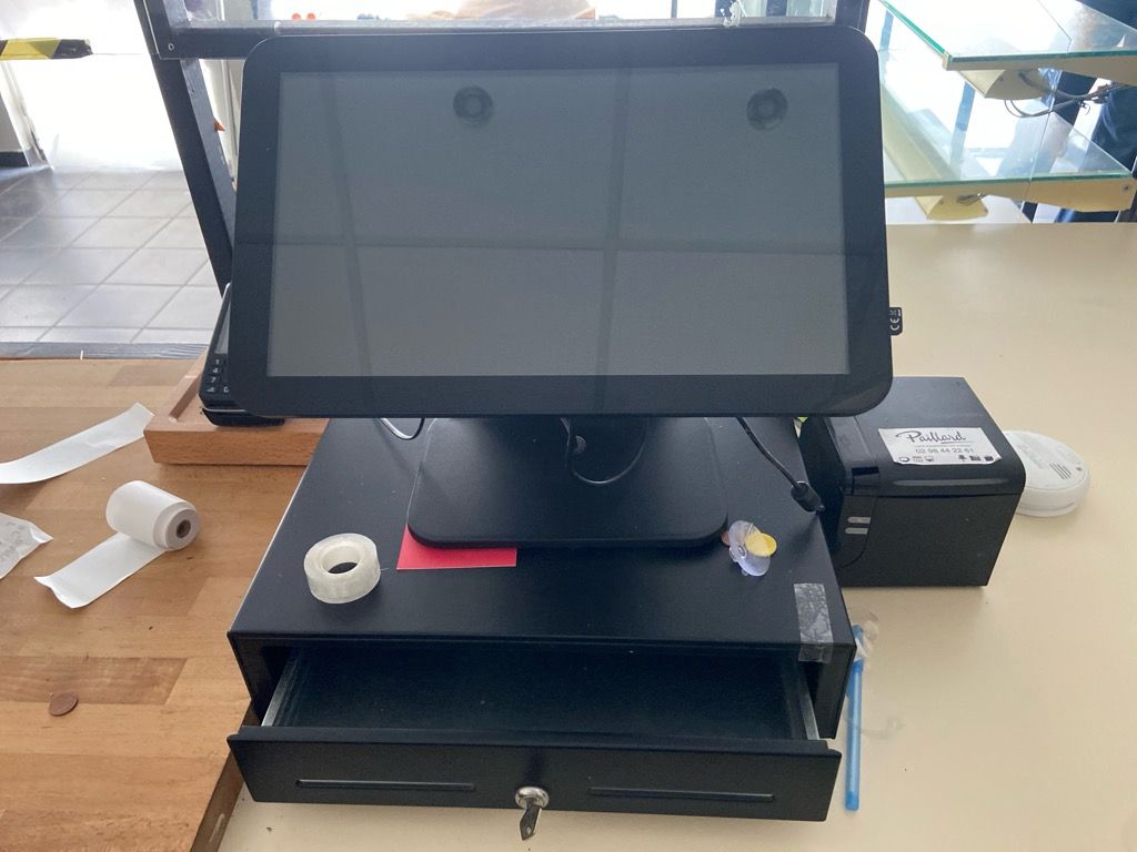 Caisse écran tactile PAILLARD