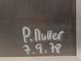 a blackboard with writing on it that says p miller