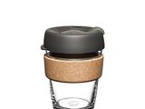 Tasse à café en verre « Keepcup » avec couvercle en liège