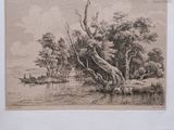 a picture of a drawing of a boat on the water