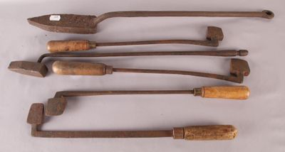 [ OUTILLAGE ] Ensemble de six fer à chauffer les surface enc…