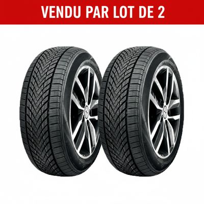 Lot de 2 - TRACMAX - Pneu toutes saisons - 205/55ZR19 97W XL…