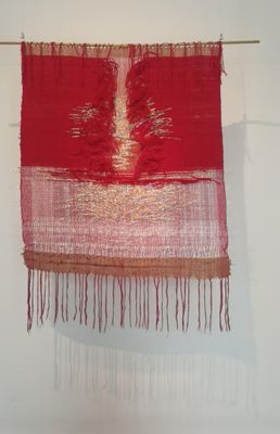 YONGMEI LIU, L'éternité et l'instant. Tissage de métal et fi…