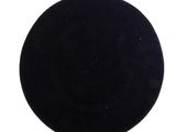 a black hat on a white background with a white background