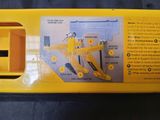 a yellow box with instructions on the inside of it