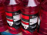 de nombreuses bouteilles contenant un liquide rouge posées sur une étagère