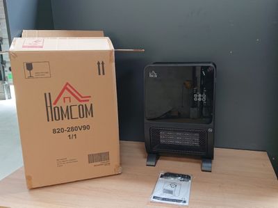 Chauffage humidificateur 2 en 1 HOMCOM , avec éclairage LED …