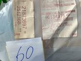 a box of tickets and a pair of scissors on a table