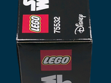 a box of lego star wars toys on a blue background
