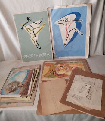 un grand nombre de livres avec des images sur une table